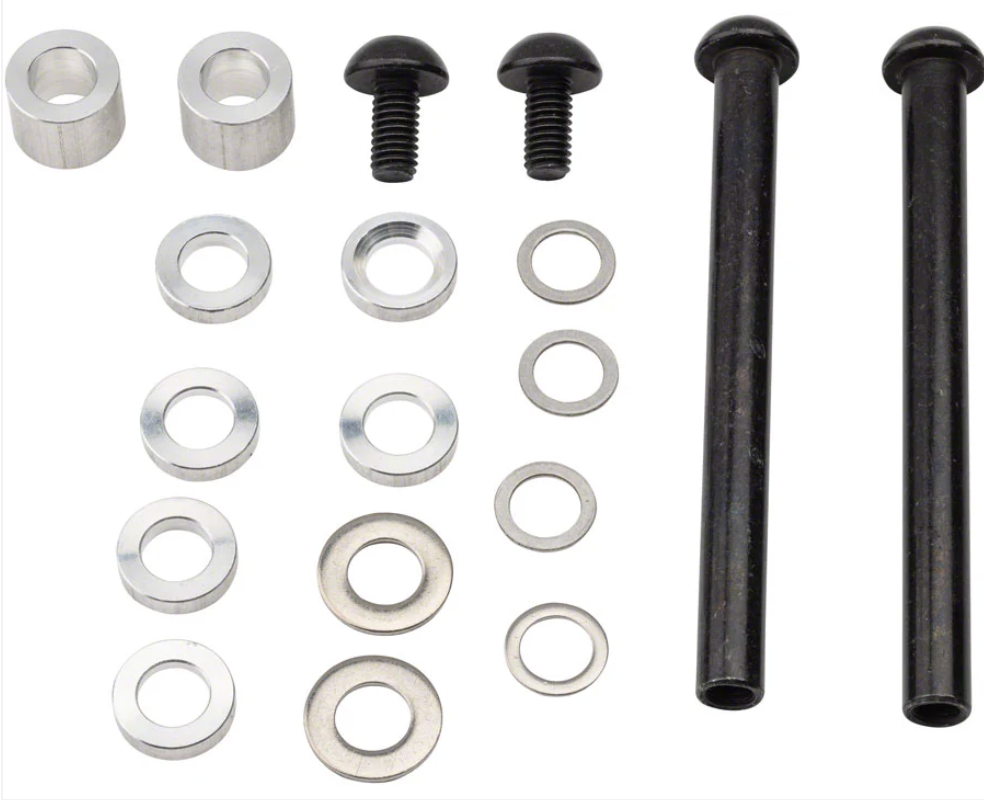 Dual Locking Rack Mount Bolt Set - Long